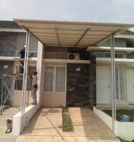 Kanopi Alderon RS Single Layer  boyolali