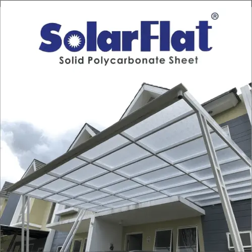 Kanopi Solarflat 3 mm  boyolali